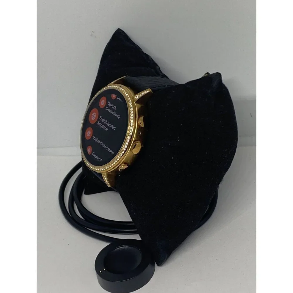 Fossil Gen 4 Authentic Digital Dial Smart Watch Custom Band FTW6015 AB175
